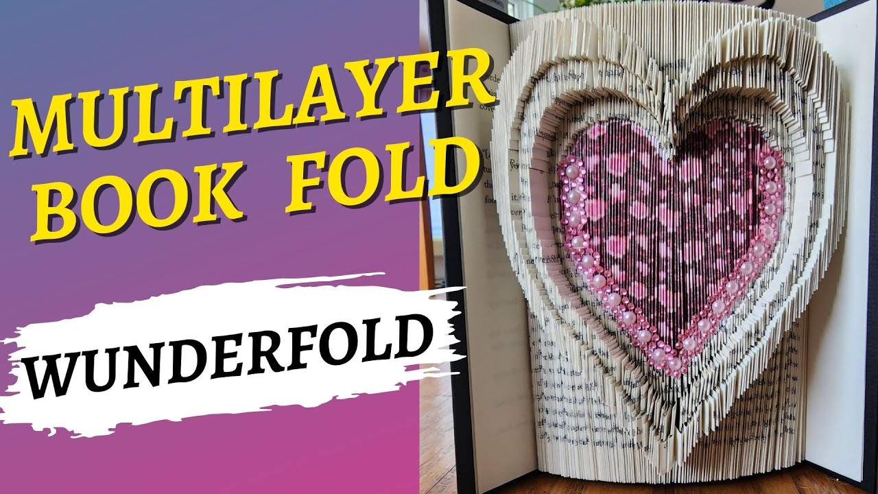 Складывание книг &mdash; многослойная функция &mdash; Wunderfold Book Folding