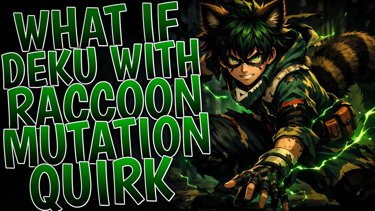 What If DEKU Had Raccoon Mutation Quirk | Part 1