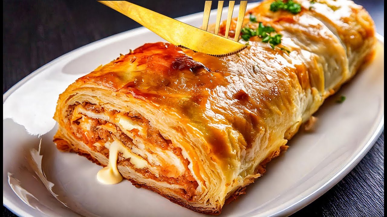 Das ist das leckerste Rezept f&uuml;r eine Fleischrolle! Einfaches und schnelles Familienessen!