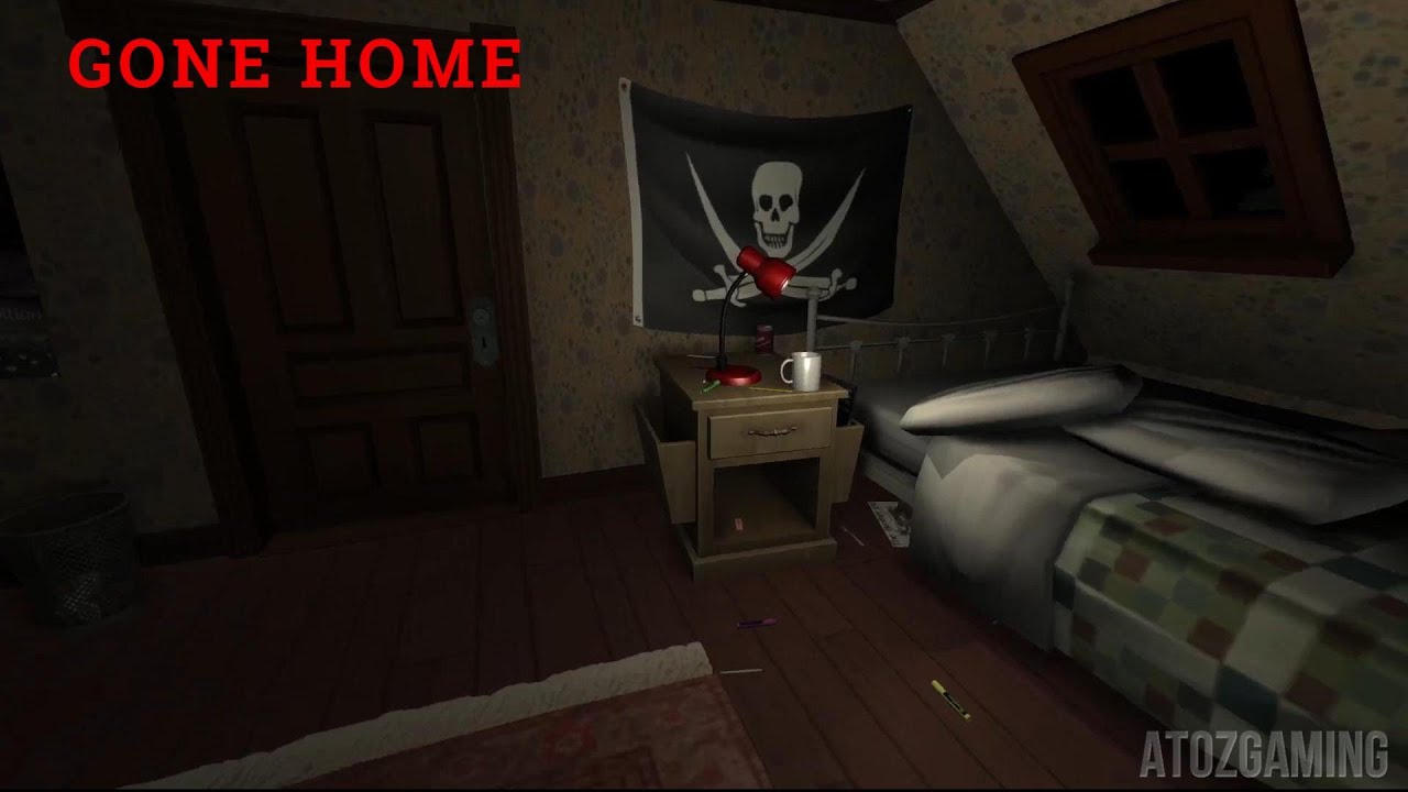 Gone Home - Narrative Exploration | Full Game Longplay Walkthrough | No Commentary