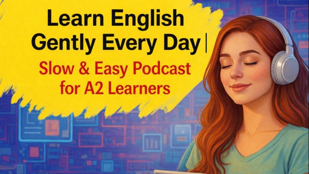Learn English Gently Every Day | Slow & Easy Podcast for A2 Learners