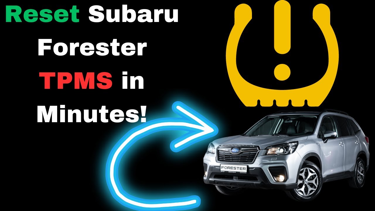 Как сбросить индикатор давления в шинах на Subaru Forester: расположение кнопки TPMS