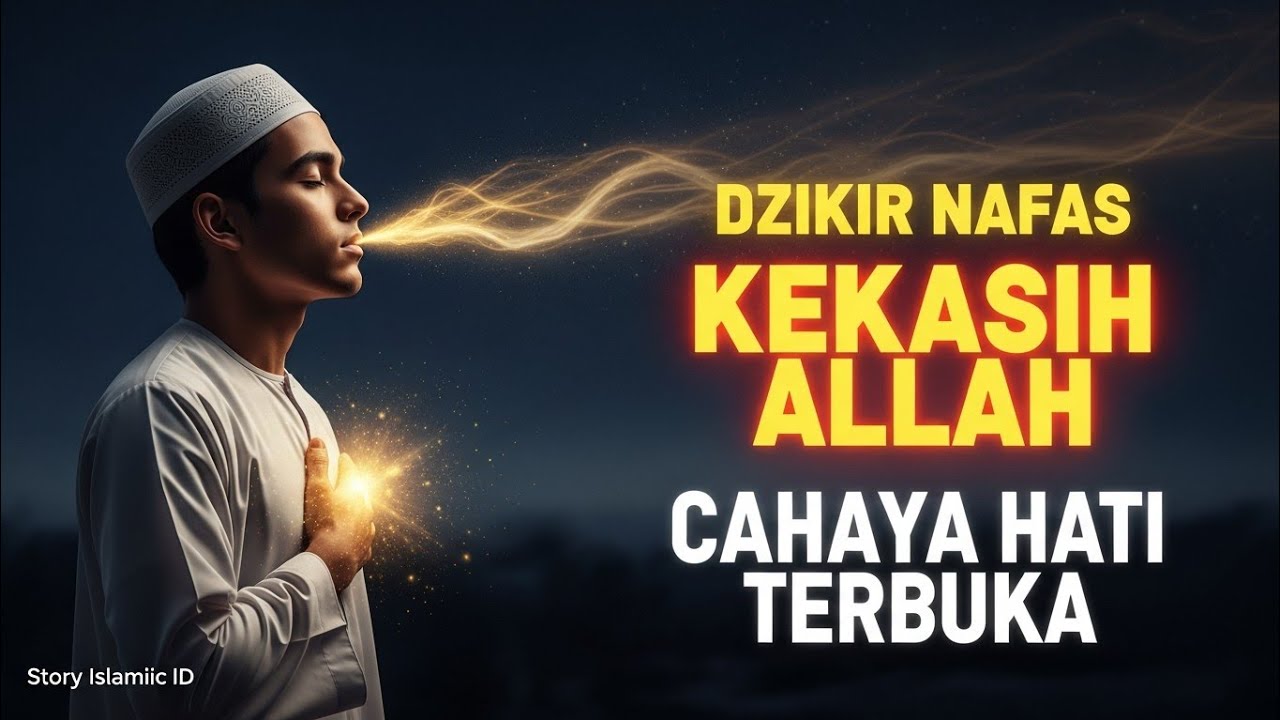 INILAH AMALAN KEKASIH ALLAH! DZIKIR NAFAS TASAWUF AKTIF 24 JAM PEMBUKA CAHAYA HATI