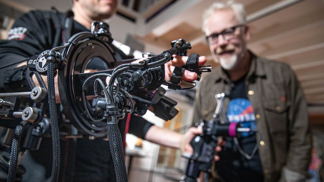 Brian Henson Introduces Adam Savage to Digital Puppeteering!