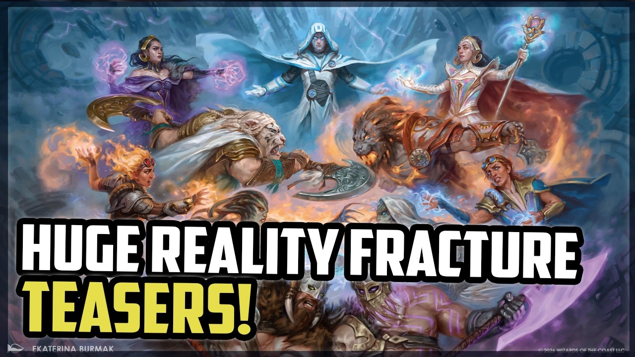Эти тизеры Reality Fracture просто БЕЗУМНЫЕ... | MTG
