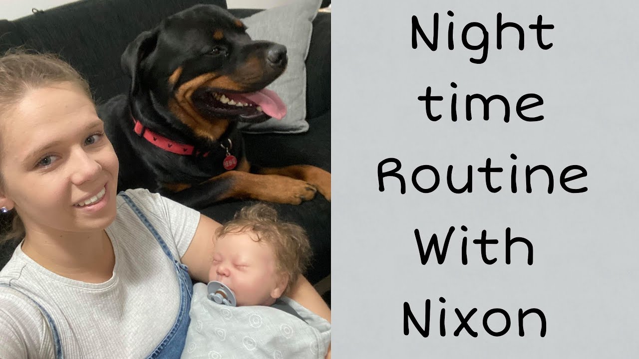 Night Time Routine with Baby Nixon and his 2 older siblings!