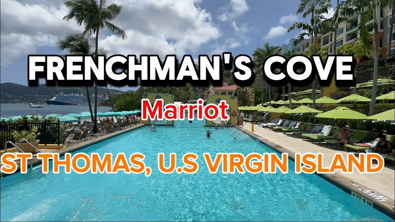 Marriott Frenchman’s Cove St Thomas Hotel Tour | Walking Tour in US Virgin Islands