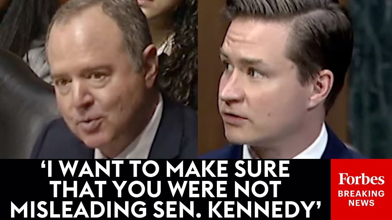 Adam Schiff Gets Fed Up With Trump DOJ Nominee Asking If He'd Advise Admin. To Disregard Court Order