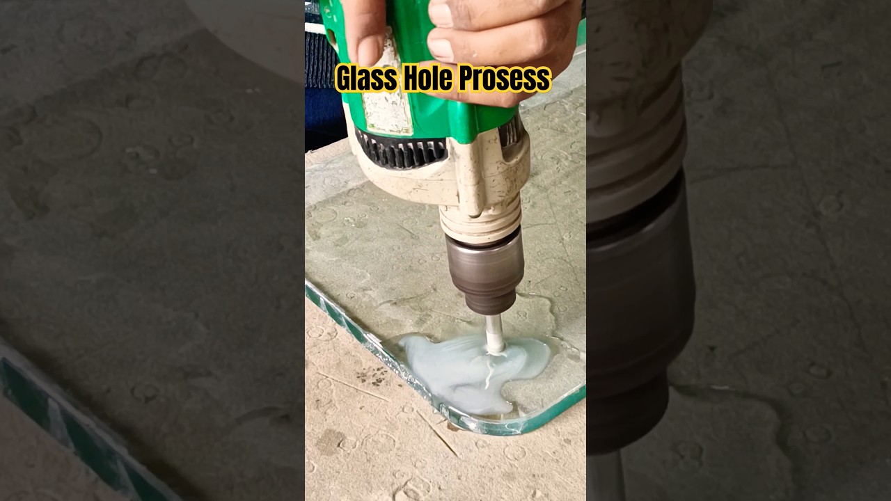 DIY Glass Hole Drilling Techniques - How To Make Holes In Glass🧑&zwj;🔧