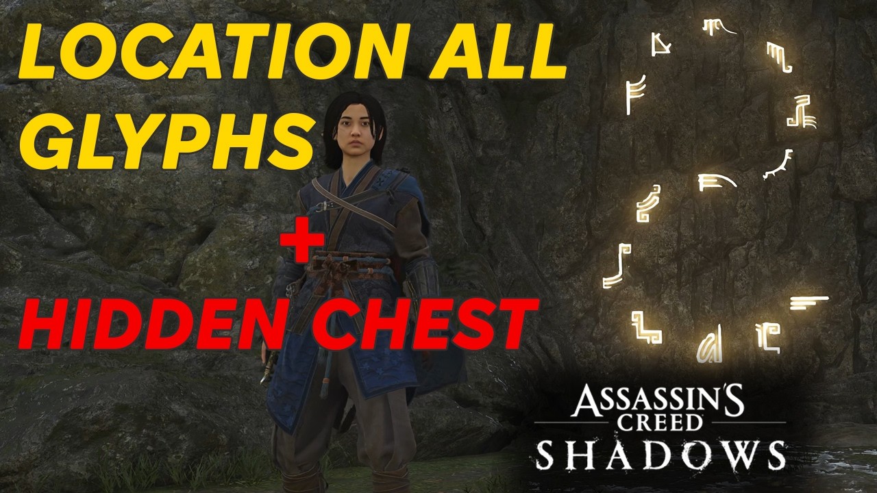 Расположение глифа в Assassin's Creed Shadows &mdash; головоломка с дверью Isu [ПОЛНОЕ РУКОВОДСТВО]