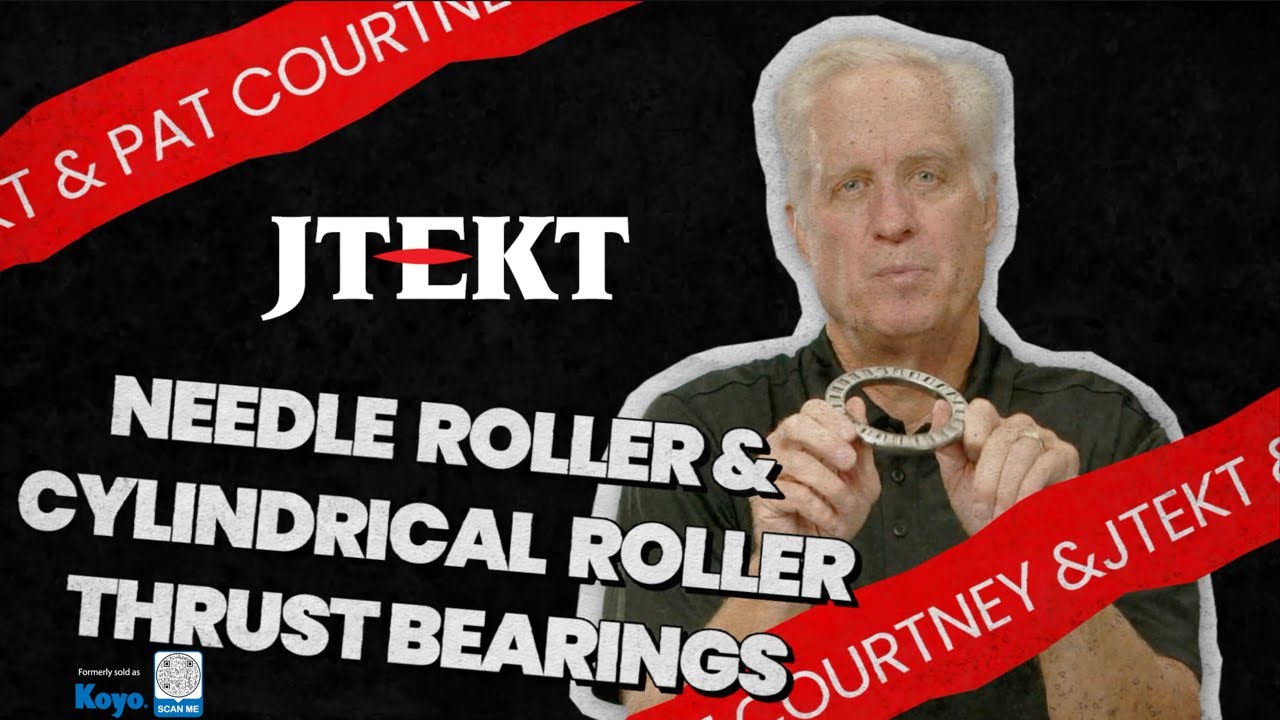 Thin but Mighty: Needle Roller and Cylindrical Thrust Bearings Carry the Load
