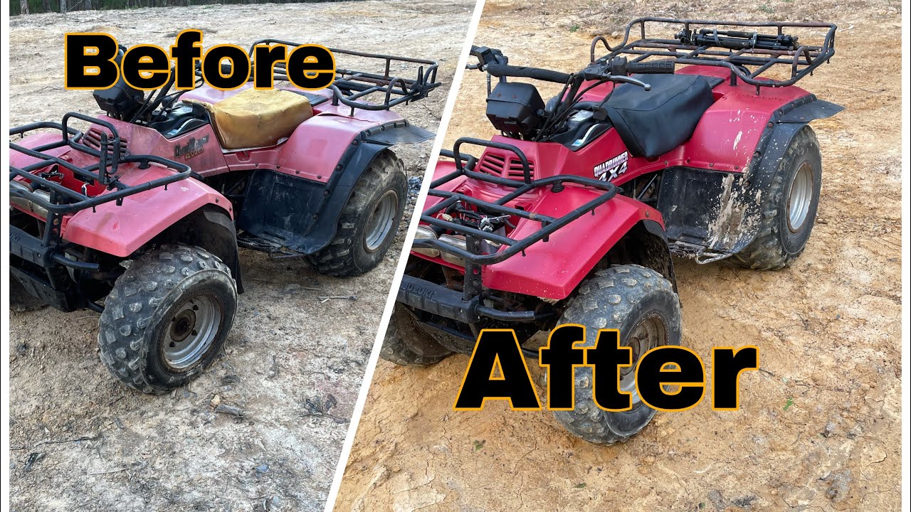 Buying and Fixing a Cheap 4x4 ATV