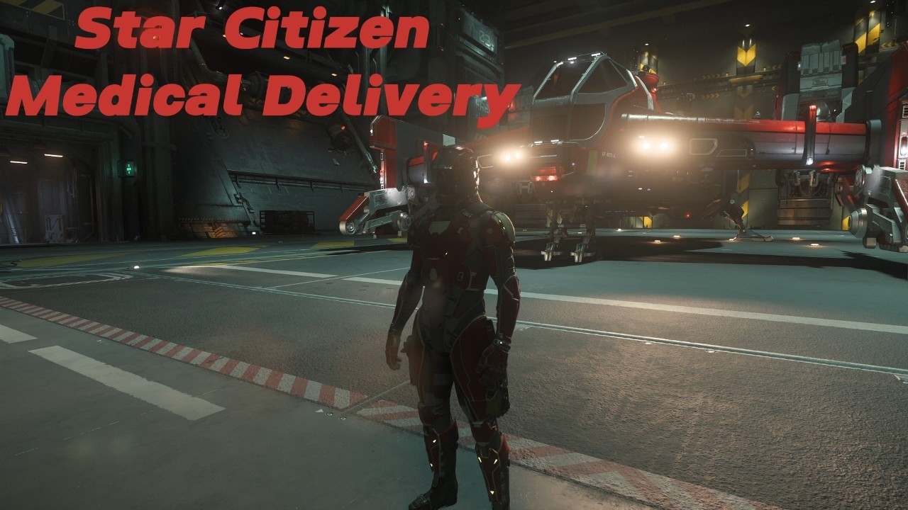 Delivering Medical Supplies In The Cutless Red | Star Citizen