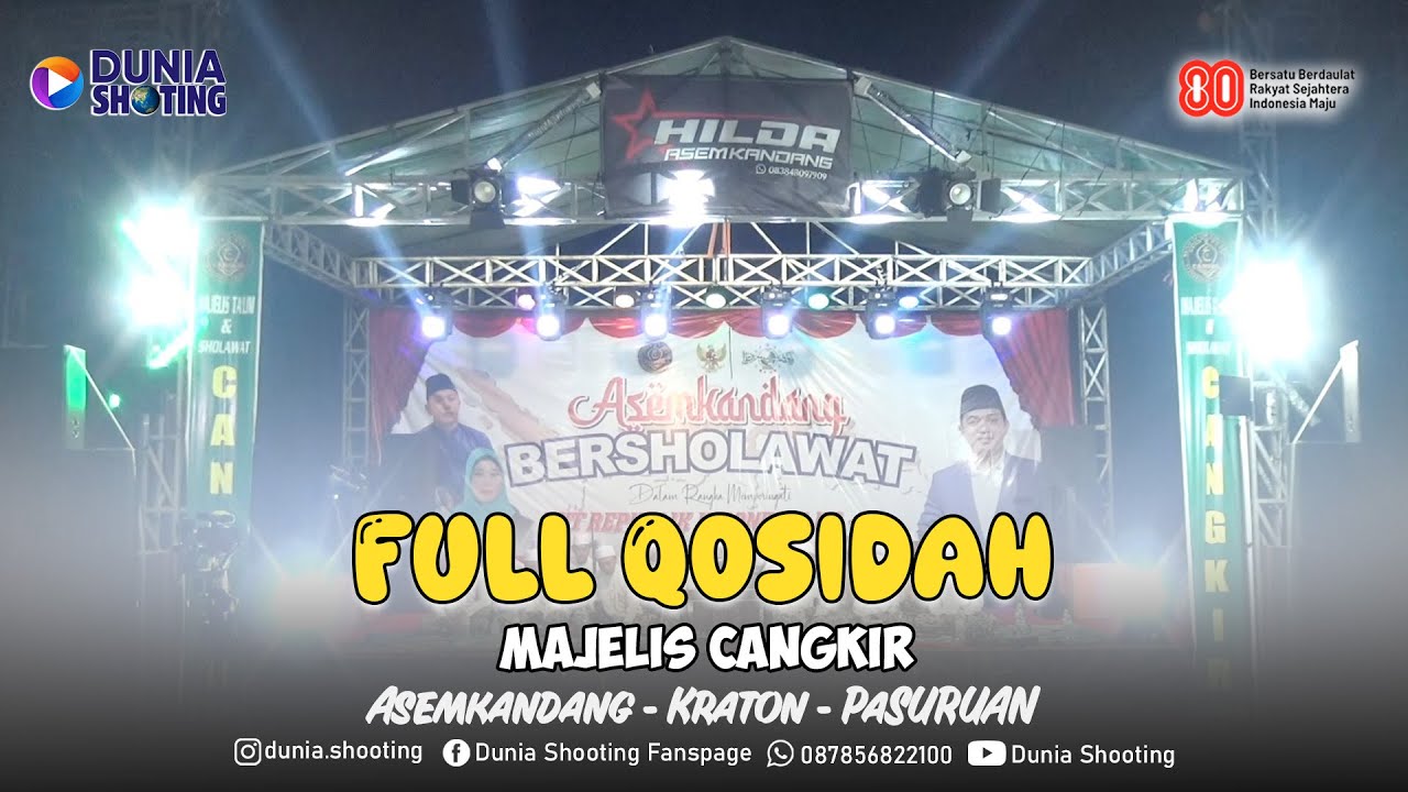 Majelis Cangkir | Desa Asemkandang - Kraton | HUT RI Ke 80 | Dunia Shooting