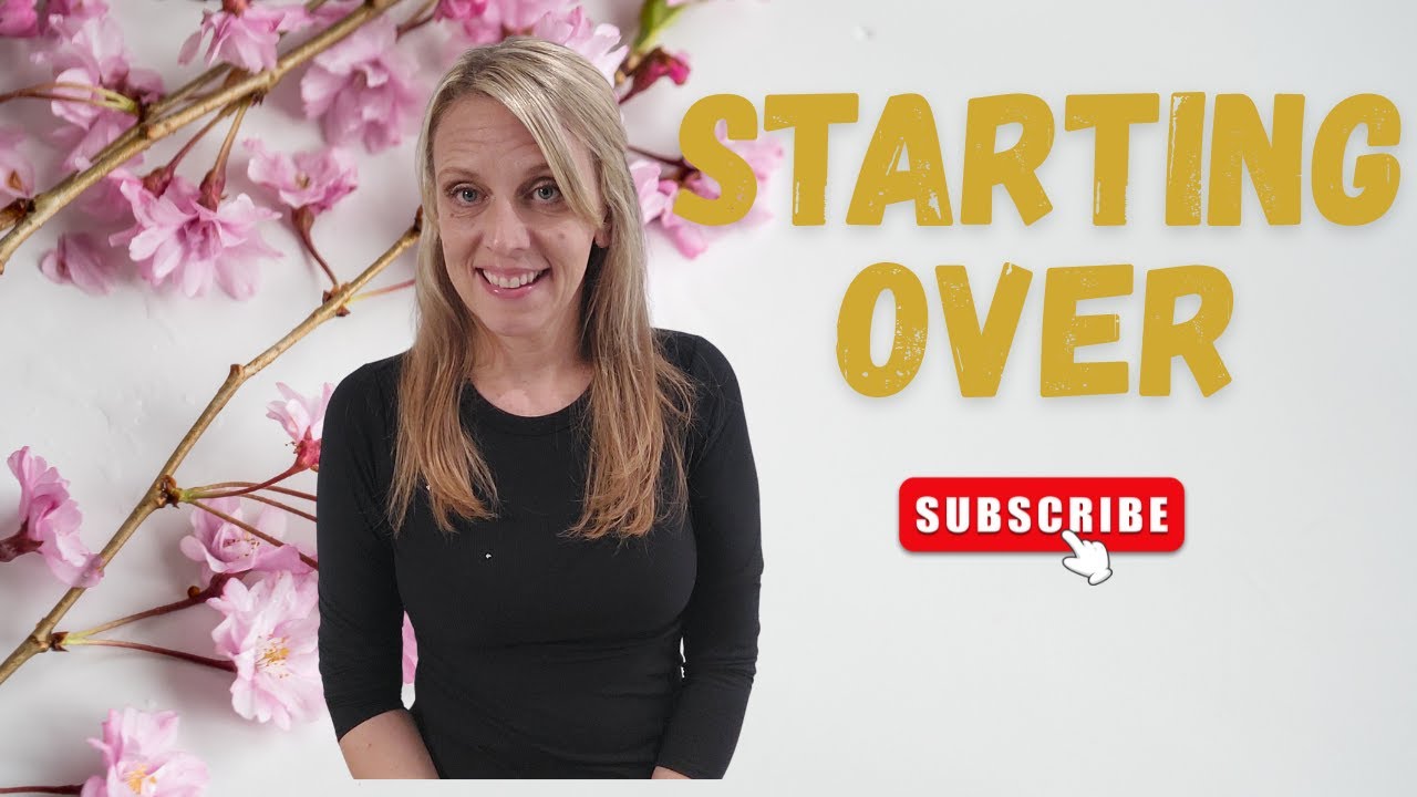 My journey of starting over and becoming happier