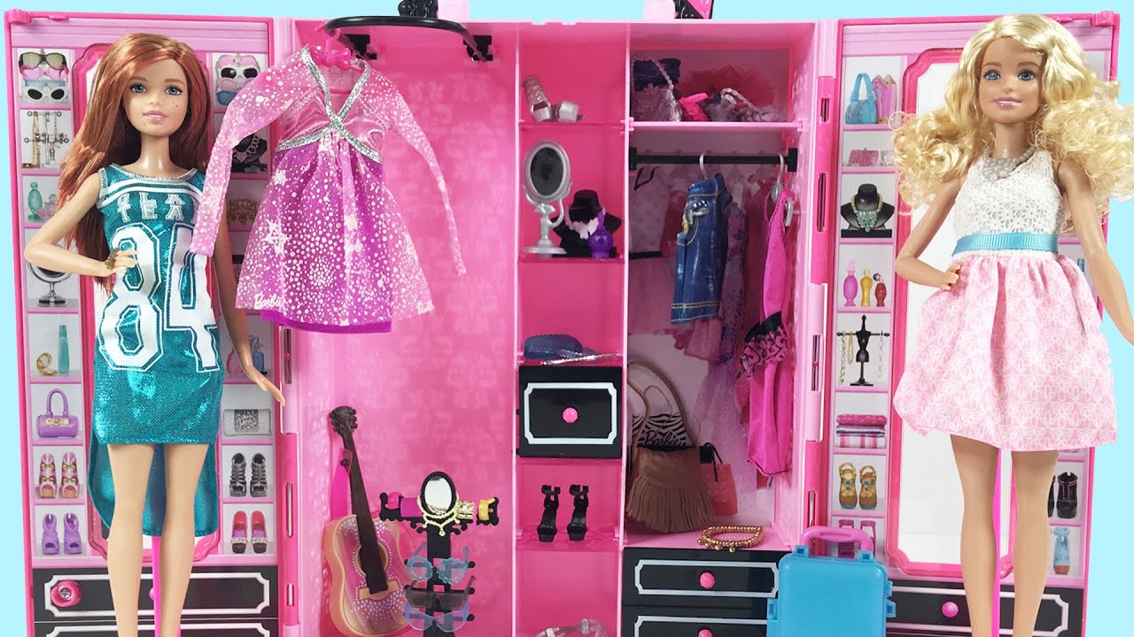Barbie Gardırop Oyuncak Tanıtımı | Barbie Türkçe izle | EvcilikTV Barbie Oyuncakları
