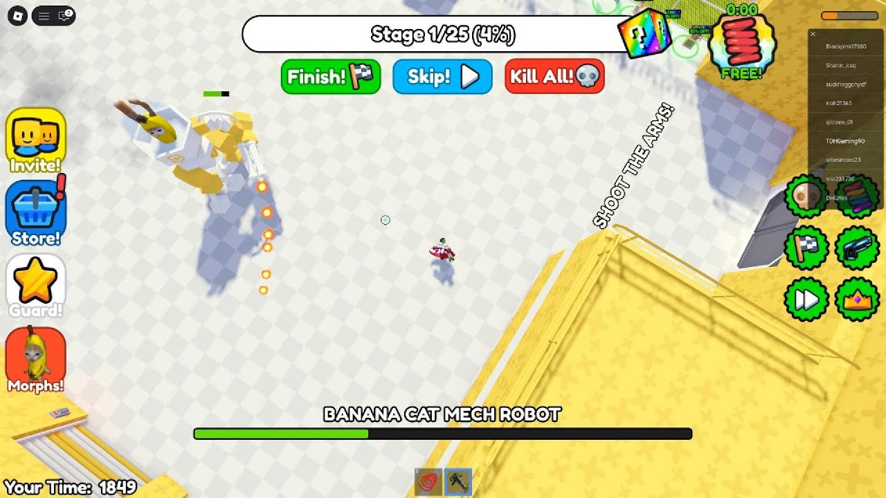 ROBLOX : BANANA CAT'S PRISON RUN !