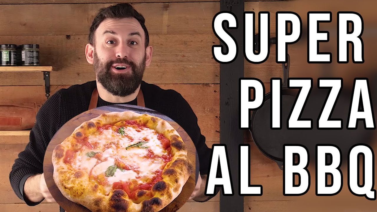 Impara a fare la pizza nel barbecue con un pizzaiolo professionista