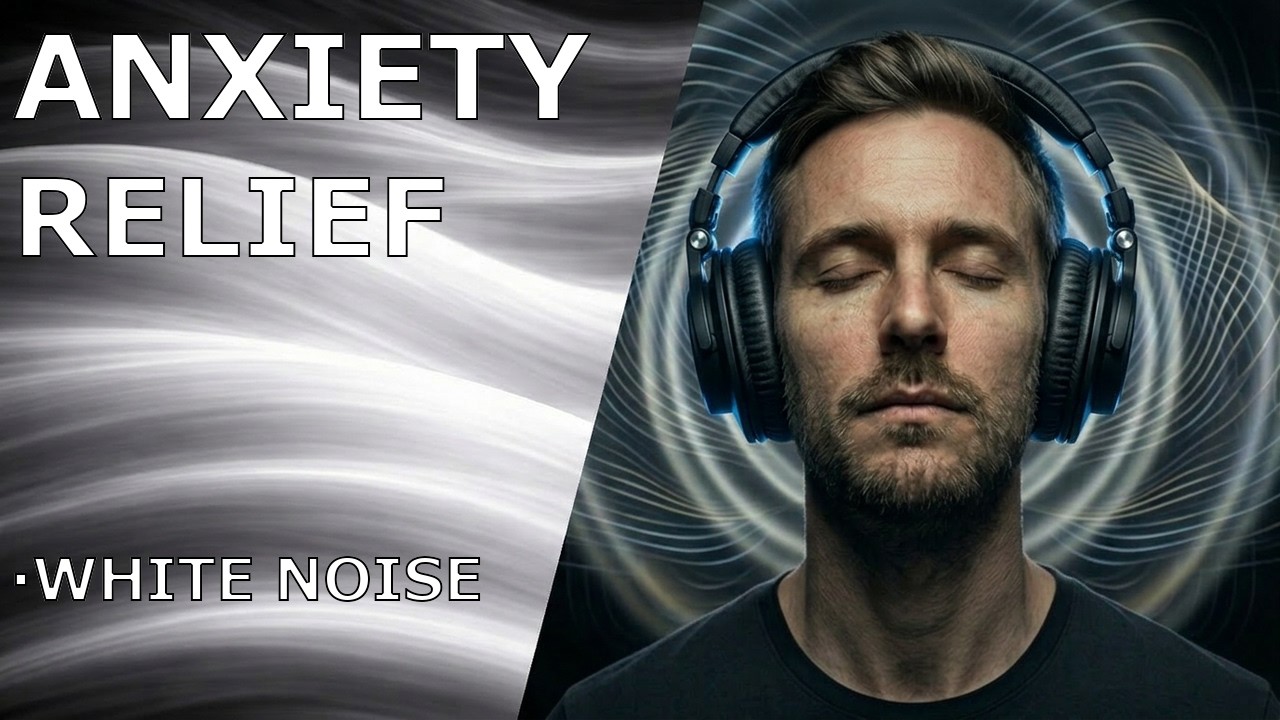 White Noise 30 Minutes ANXIETY RELIEF + 417 Hz | (Black Screen)