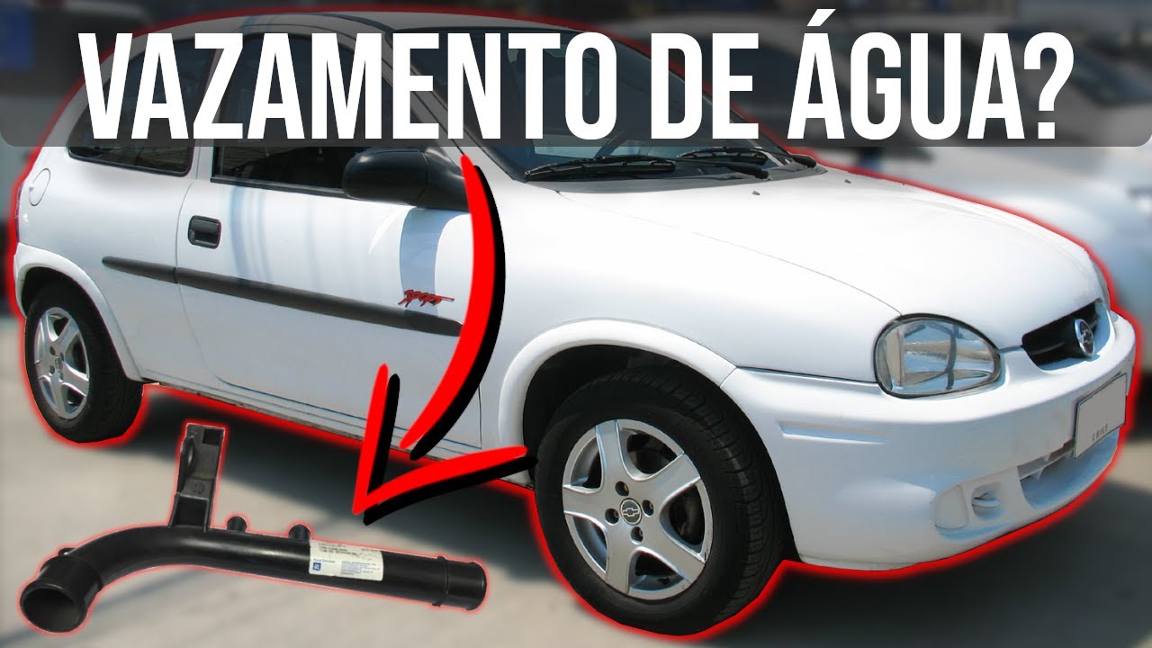 CHEVROLET CORSA VAZANDO? TROCA DO CANO D'ÁGUA!