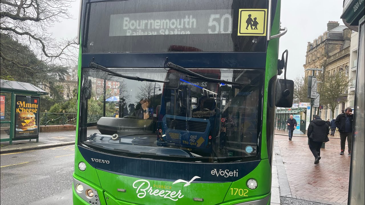 Morebus 2016 Volvo B5TL MCV EvoSeti (HJ16 HSX) on the 50 to Bournemouth - 21/02/26