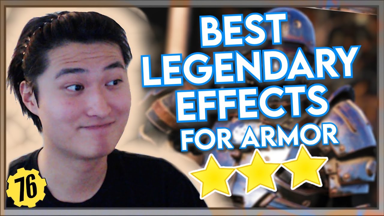 BEST LEGENDARY ARMOR EFFECTS in FALLOUT 76 | Best 3 Star Legendary Effects 