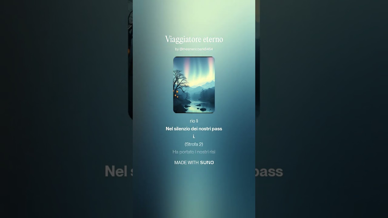 Viaggiatore eterno
