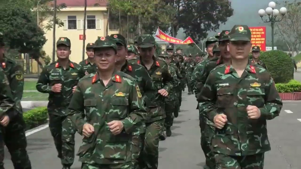 Lữ đoàn 134 tổ chức Ngày chạy thể thao Quân sự kết hợp Ngày chạy Olympic năm 2026