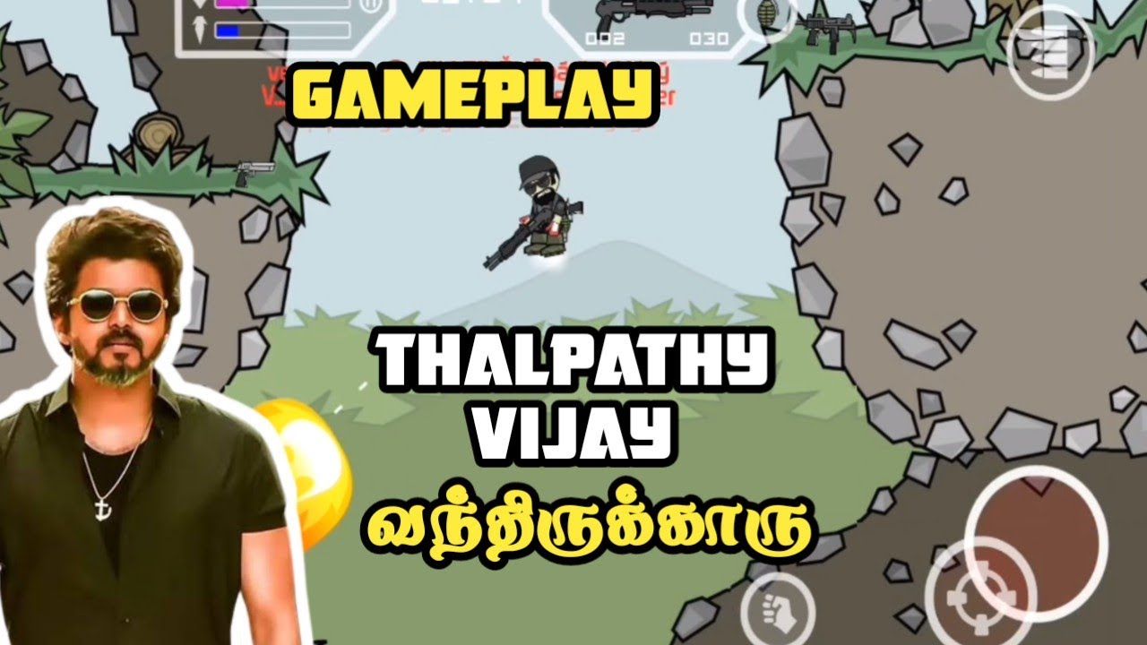 Mini Militia Funny Gameplay in Tamil | Mini Militia Thalpathy Vijay | Gaming Rockers