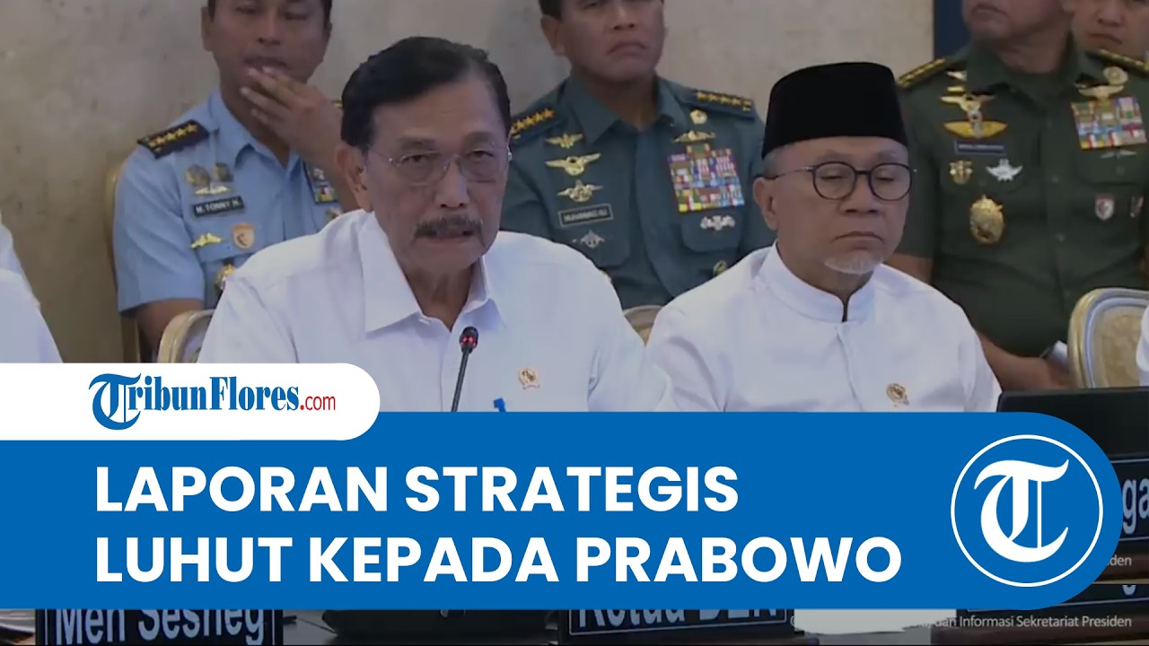 Luhut Lapor ke Presiden Prabowo: Iran Miliki Drone Bawah Laut yang Bikin AS Khawatir