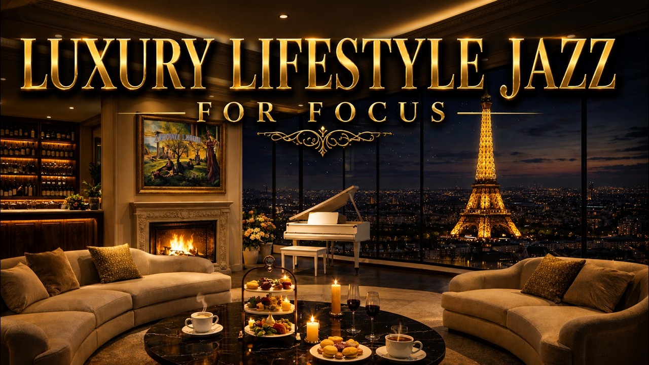 Emotional Night Jazz – Deep Focus Study Music with Paris Vibes