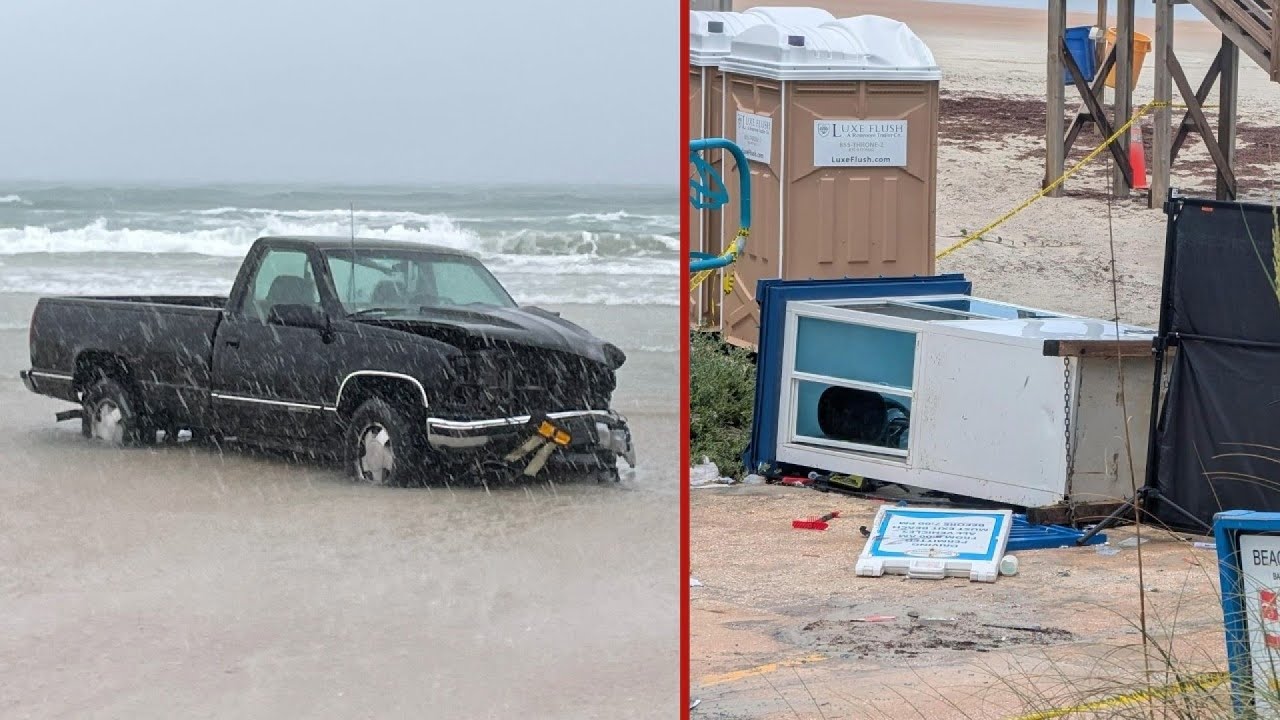 Toll attendant killed after pickup crashes through Daytona Beach Shores booth