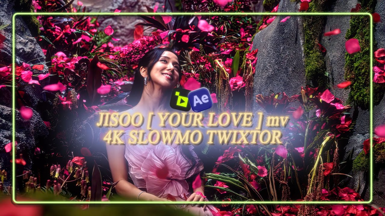 JISOO | YOUR LOVE | mv | 4K | SLOWMO | TWIXTOR