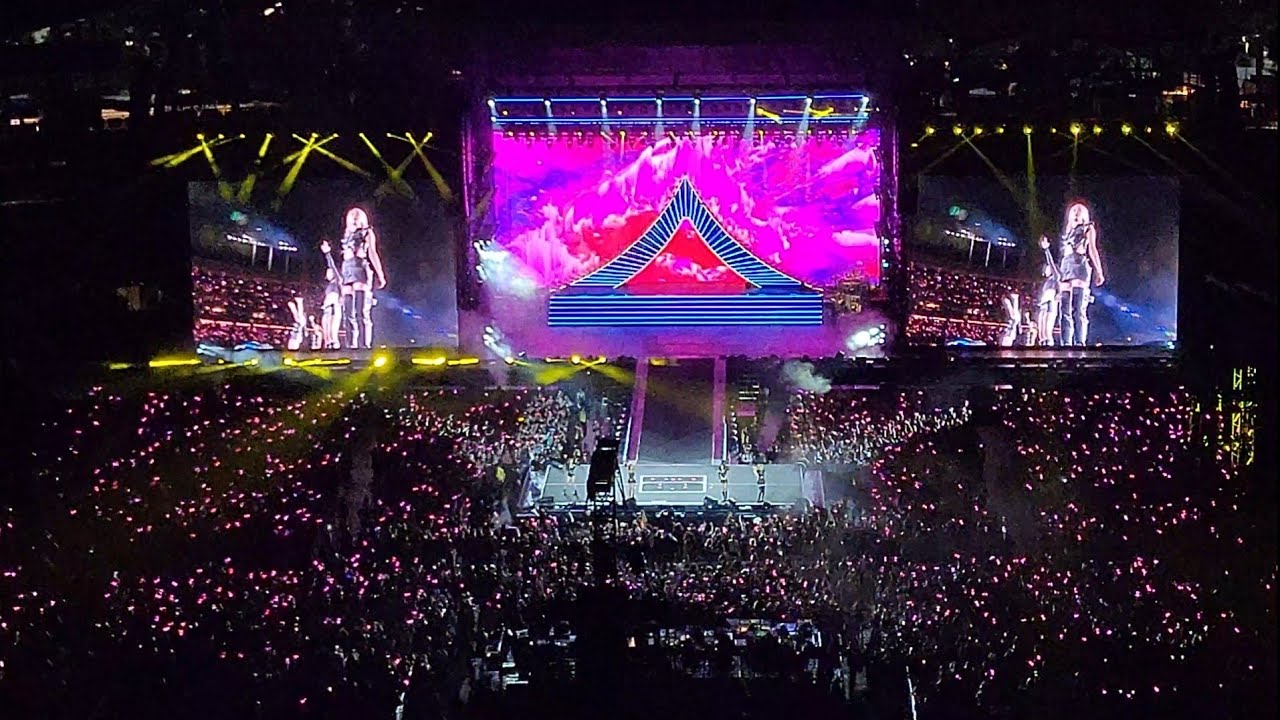 230826 Kick It - BLACKPINK BORN PINK Encore LA Concert | Live at Dodger Stadium