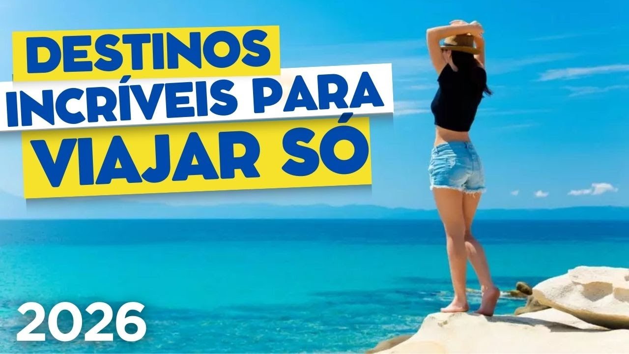 10 Melhores Destinos para Viajar Sozinho no Brasil