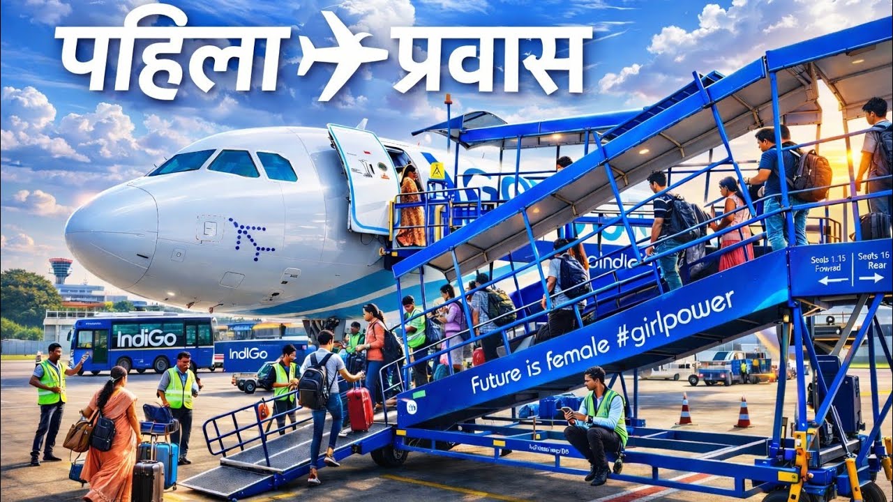 First Flight Journey ✈️ | पहिला विमानप्रवास संपूर्ण माहिती |