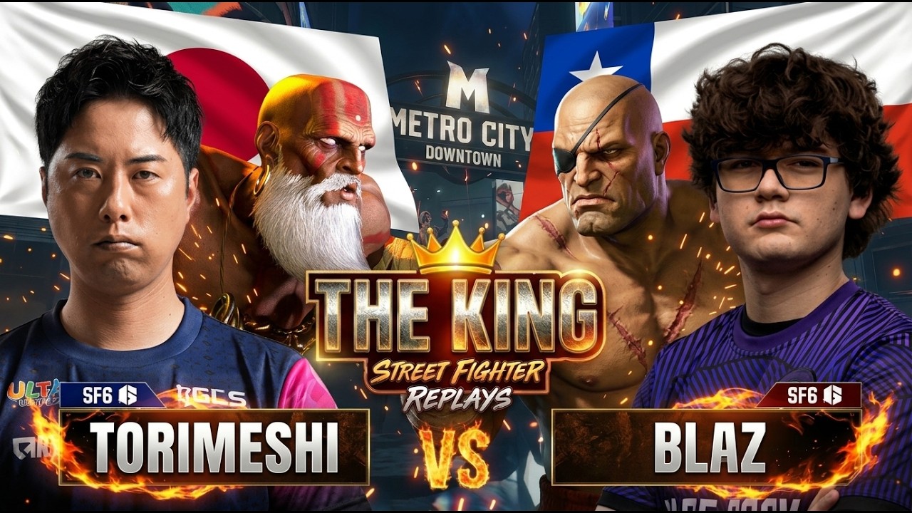 🔥 SF6 ▰ BLAZ (Sagat) vs TORIMESHI (Dhalsim) ▰ Street Fighter 6 🔥