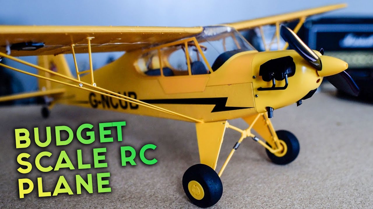 Распаковка и сборка радиоуправляемого самолёта! WL-Toys Skylark (Piper J3 Cub)