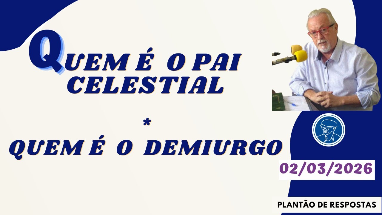 QUEM É O PAI CELESTIAL*QUEM É O DEMIURGO* PERGUN E RESP – MAURÍCIO GUIMARÃES ©TV Chico Xavier Brasil