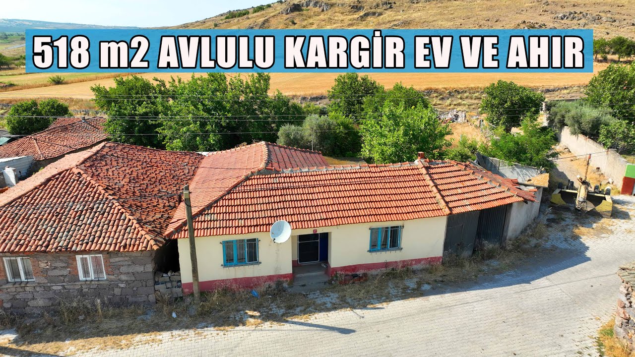 2006- Alaettin Mahallesinde 518 m2 Elektrik Su Aboneliği Olan Avlulu Kargir Ev Ve Ahır