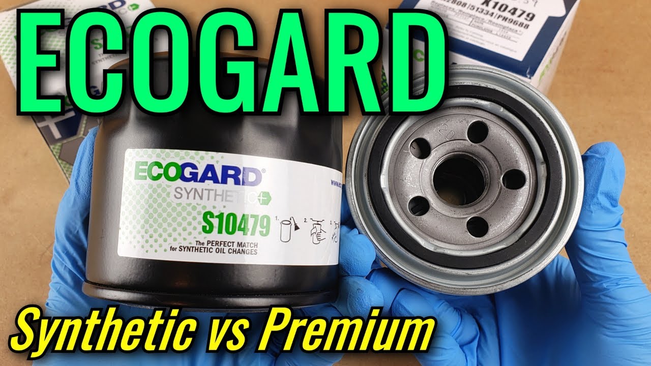 ECOGARD filters cut open!  (Compared to Mobil-1/Fram Extra Guard)