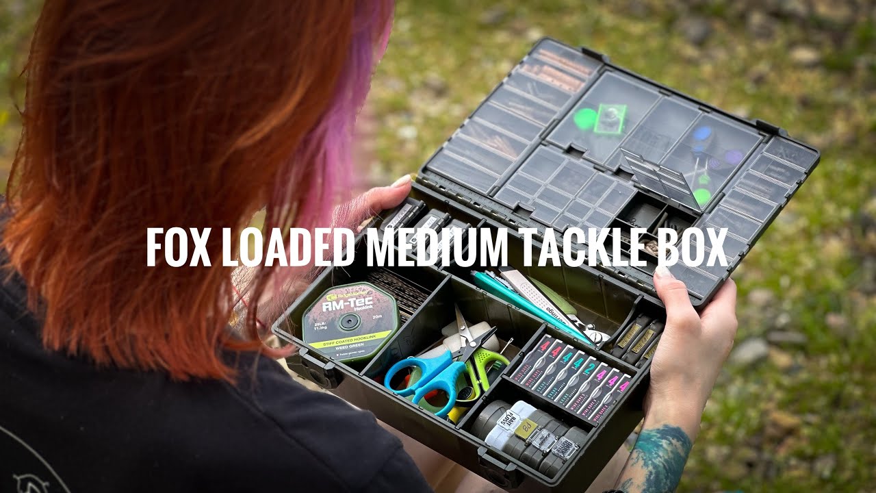 Обзор FOX LOADED MEDIUM TACKLE BOX!