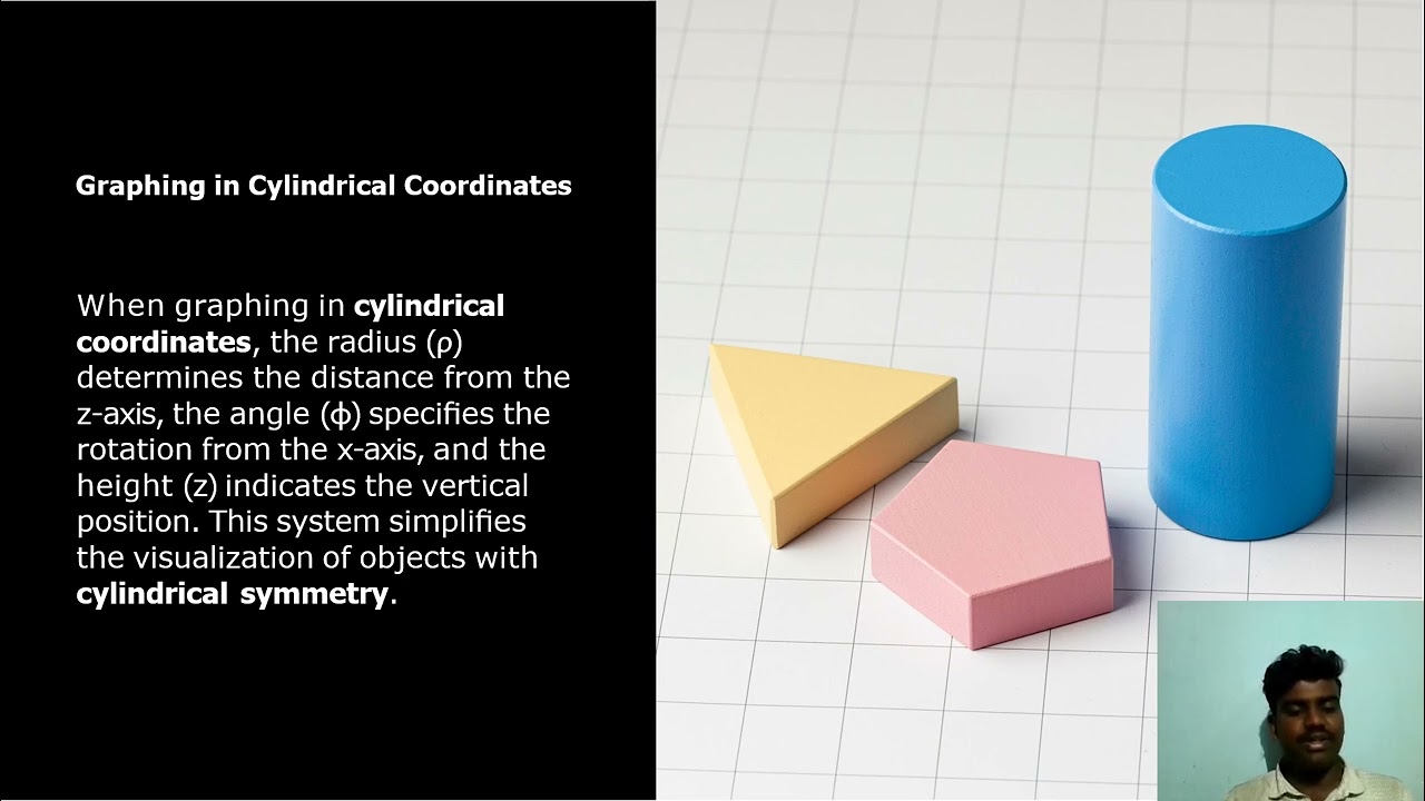 cylindrical polar coordinates maths video assnmnt