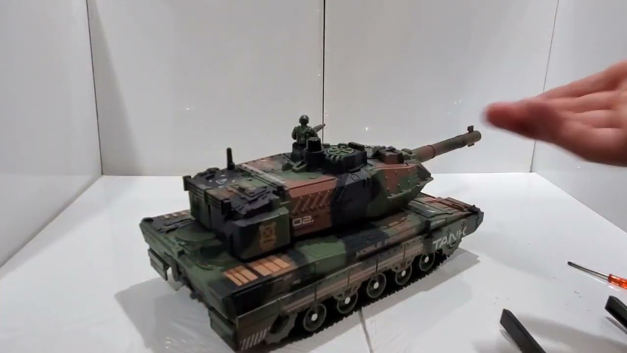 02 Tank, remote control tank, mist spray, shoots water bullets also  bbs