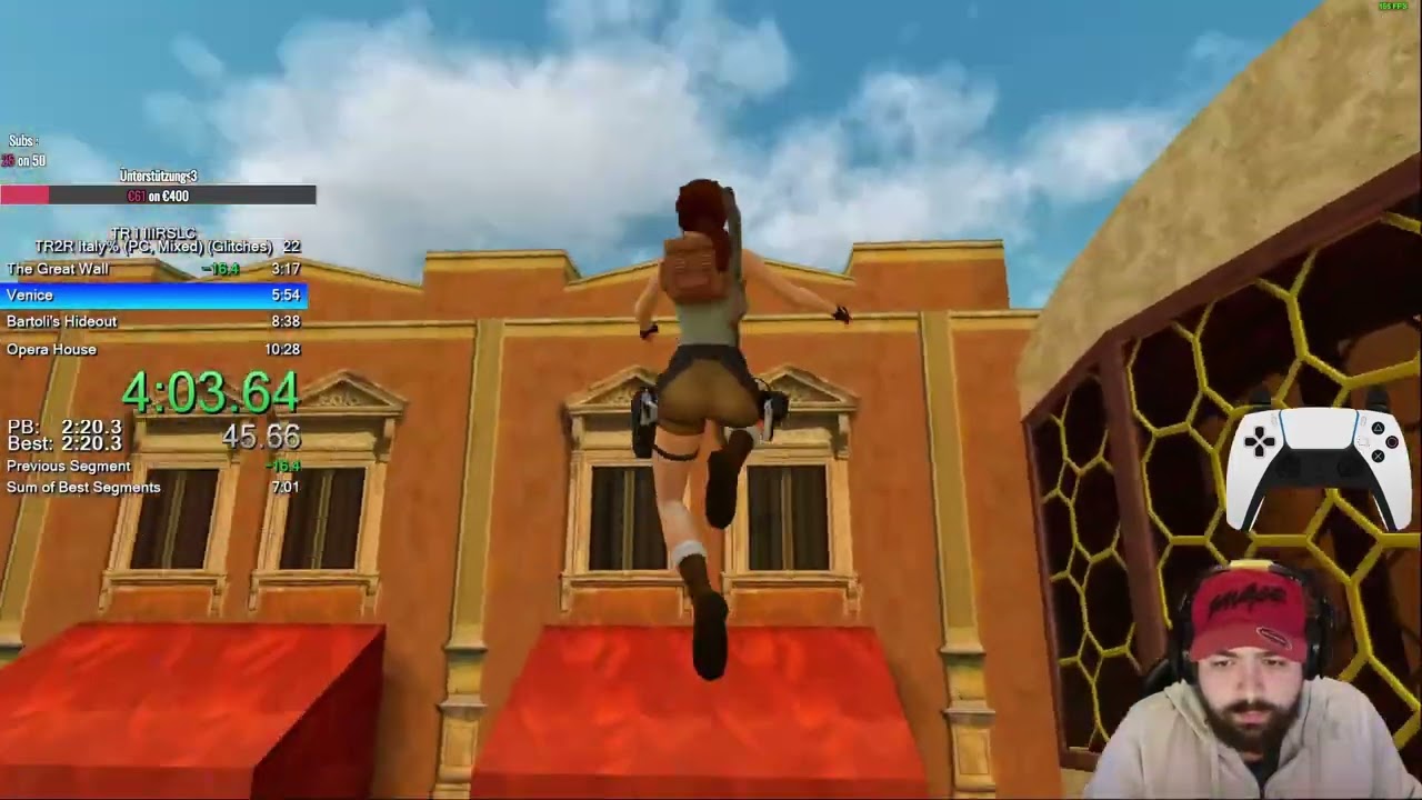 Tomb Raider II 2 Remastered | PC | Italy% | Any% | Speedrun  | MIXED | 10:12| German
