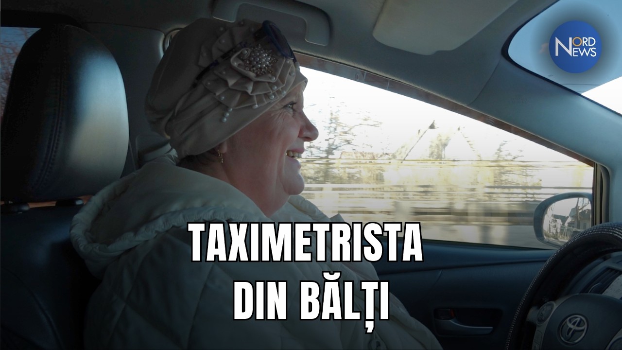 Viața la volan! Femeia taximetristă cu 15 ani de experiență pe străzile din Bălți