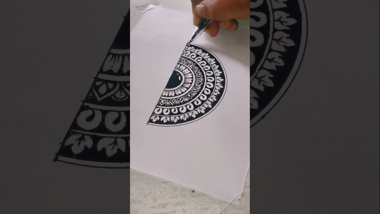 Name mandala art 💖😁#Mandala art #drawing #name mandala design #stylish name drawing