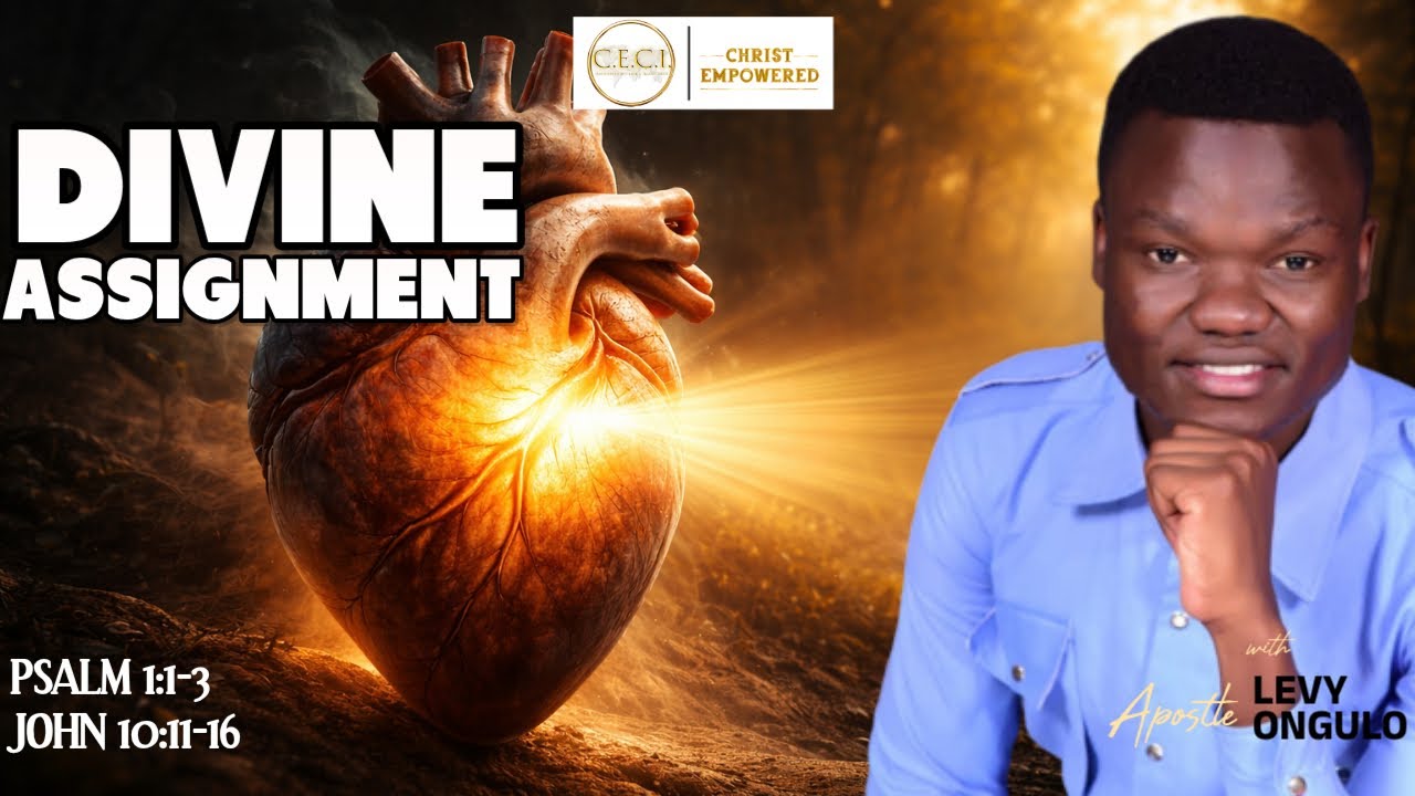 DIVINE ASSIGNMENT, Psalm 1:1-3| John 10:11-16 | SoT Youth Sunday Service | with Apostle Levy Ongulo