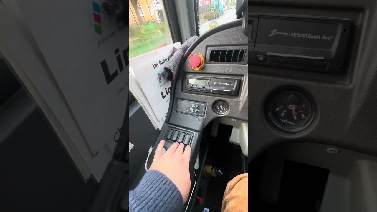 Обзор панели приборов Temsa #германия🇩🇪 #busfahrer #обзор #дорога