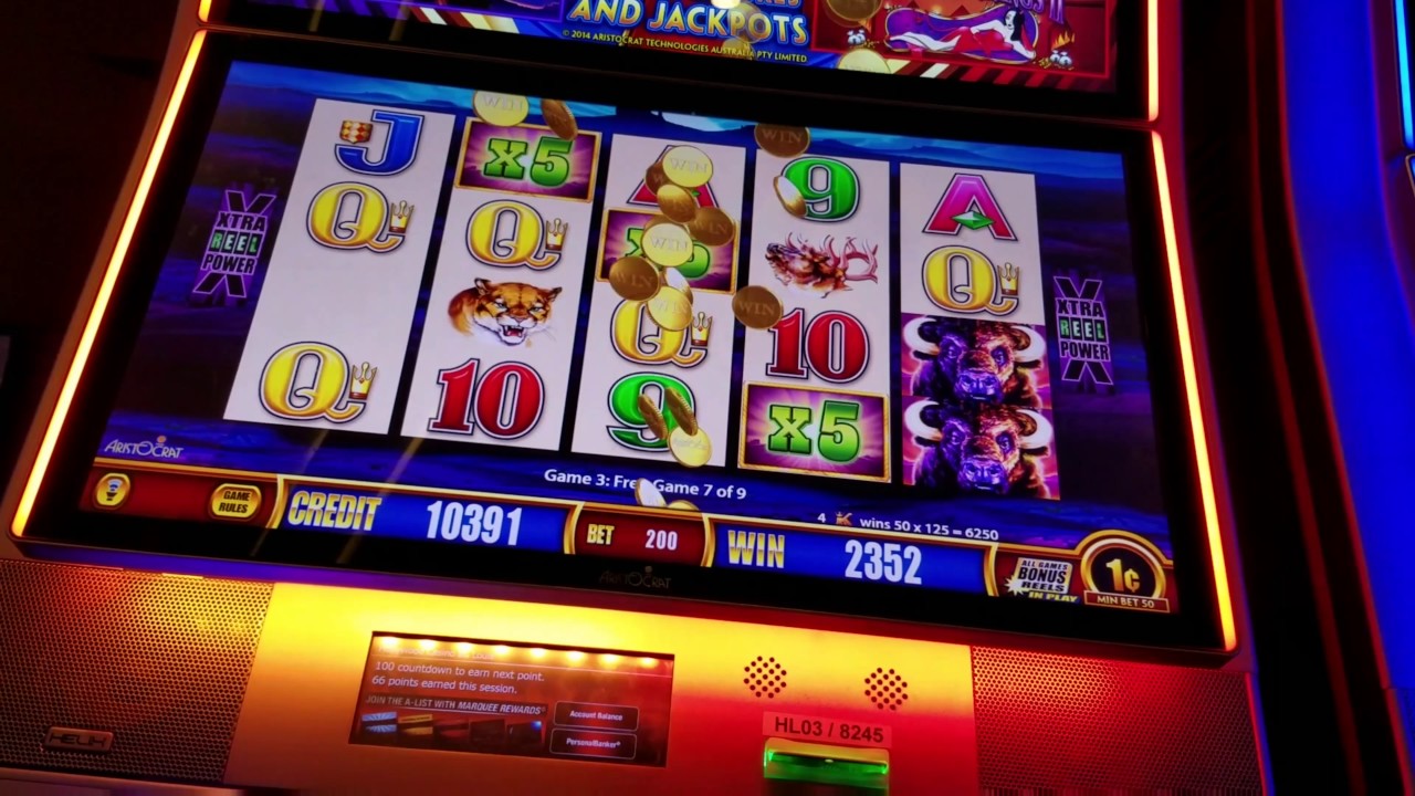 500X Bonus!!! 5X5X5 Buffalo Deluxe *Better than a Handpay*